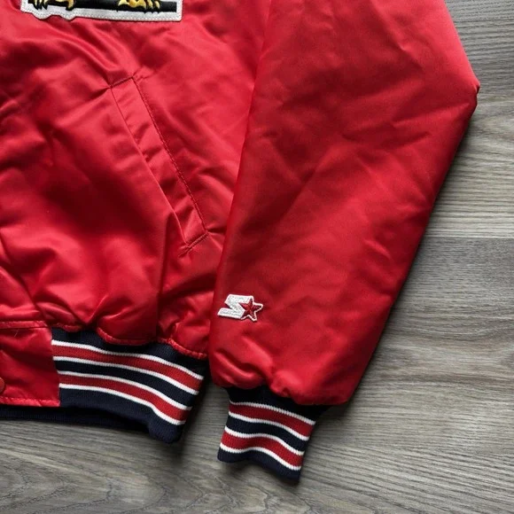 Vintage St. Louis Cardinals Satin Starter Jacket MLB Size‎ Small USA - Picture 3 of 10